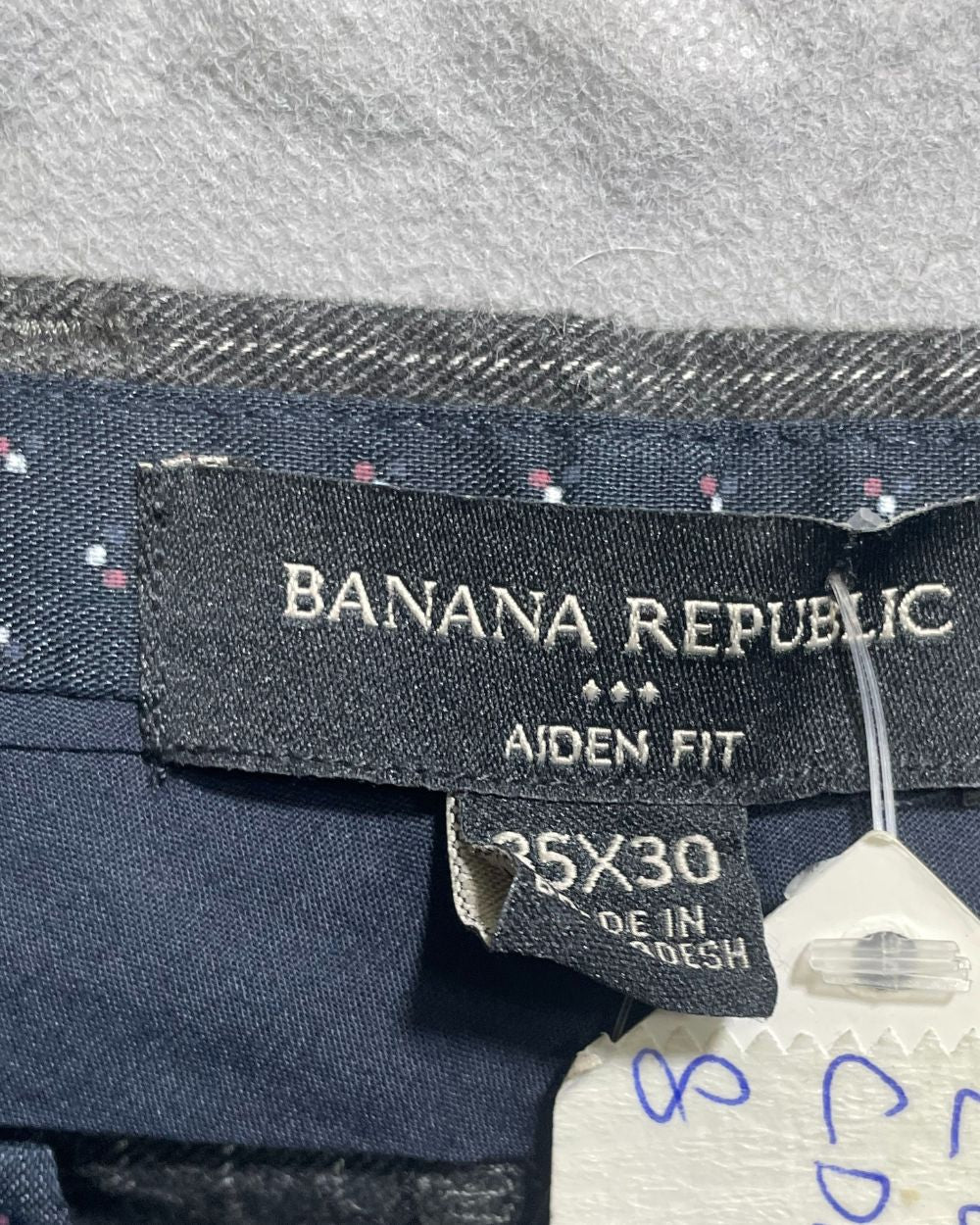 Banana Republic Gray Cotton Dress Pant For Men L - Preloved Labels