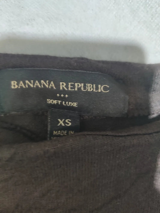 Banana Republic Women Polyester Gray Vest Sweater XS – Preloved Labels (view 2)