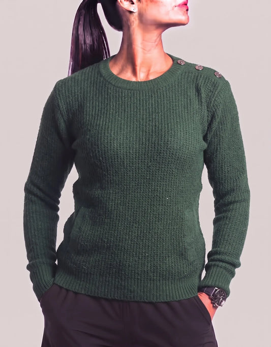 Barbour Women Green Sweater M – Preloved Labels