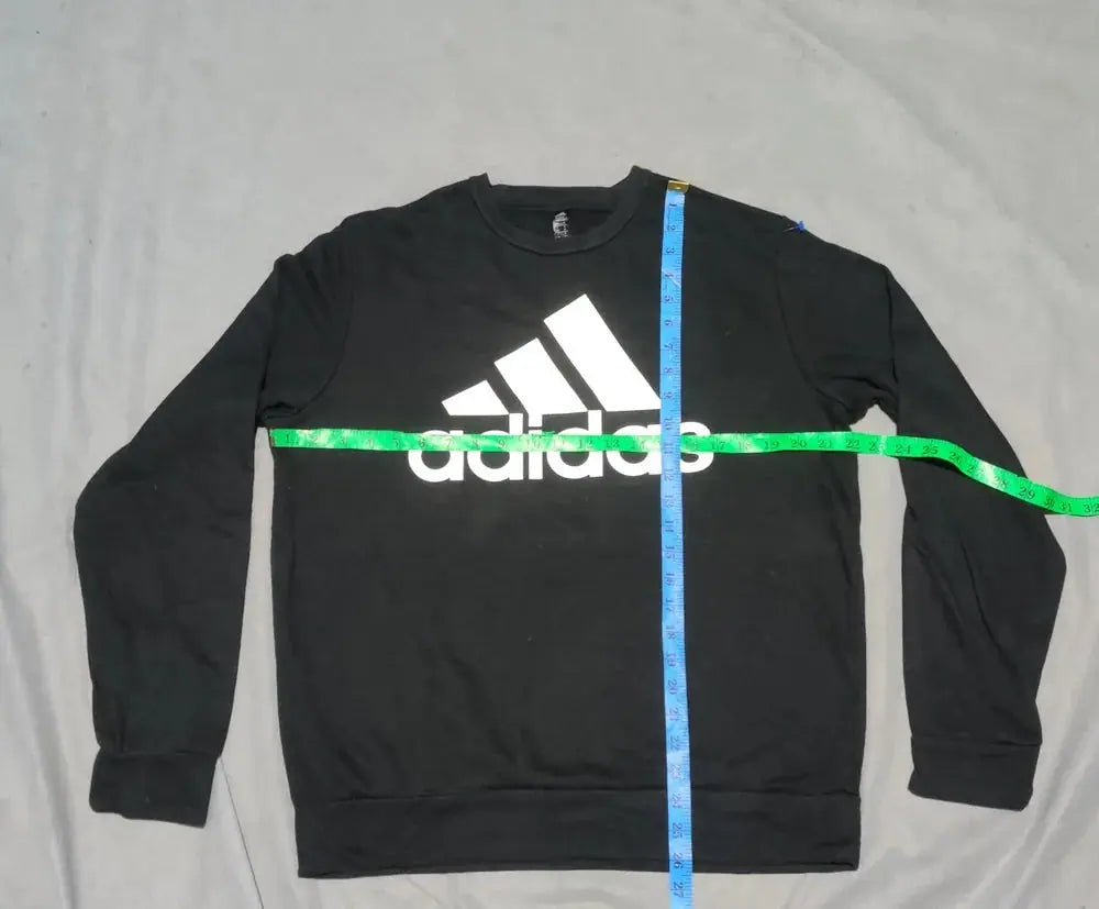 Adidas Men Cotton Fleece Black Sweatshirt M – Preloved Labels (view 4)