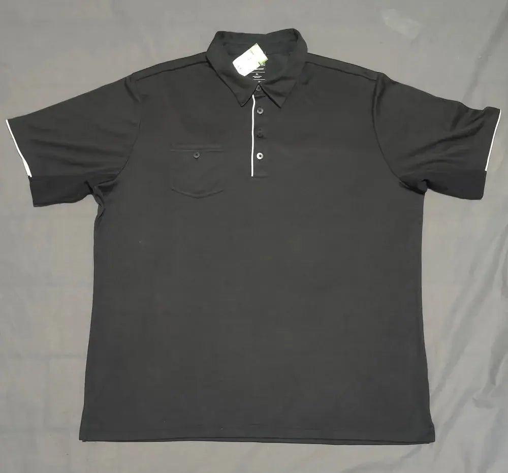 Adidas Men Sport Black Polo T Shirt – Preloved Labels (view 2)