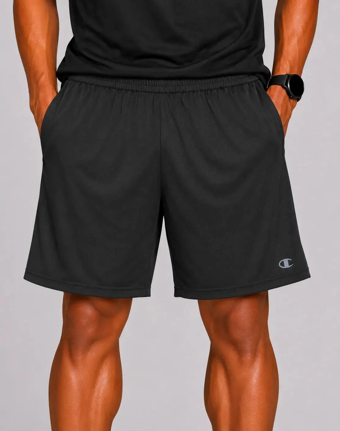 Champion Men Sport Black Short – Preloved Labels