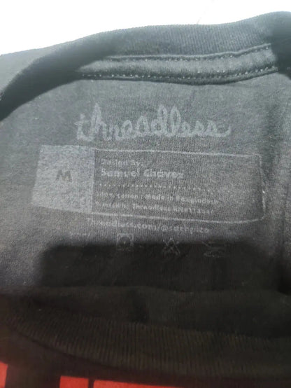 Threadless Men Cotton Black T Shirt M – Preloved Labels (view 3)