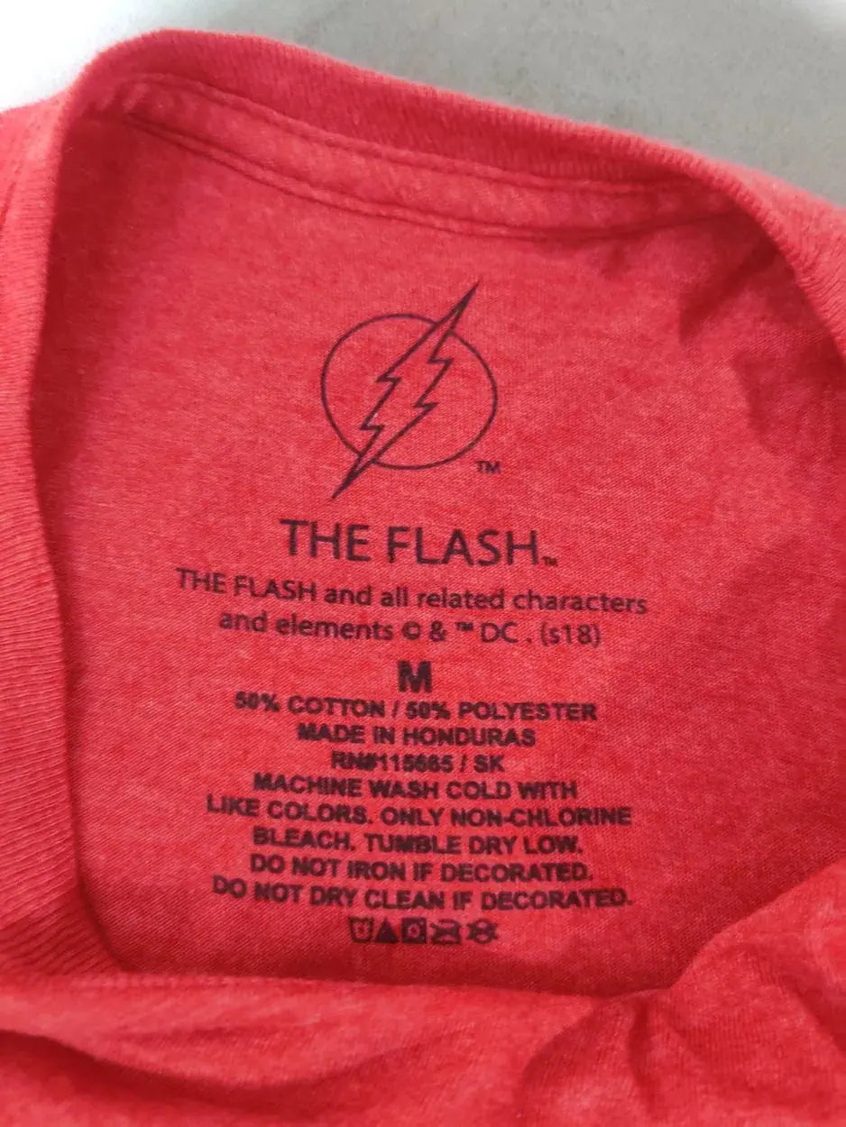 The Flash Men Cotton Black T Shirt M – Preloved Labels (view 3)