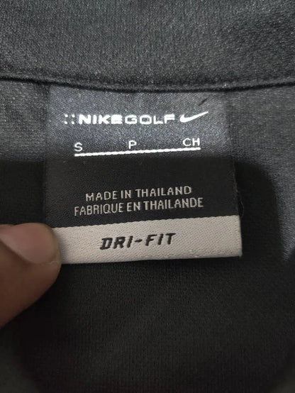 Nike Men Sport Black Polo T Shirt – Preloved Labels (view 3)