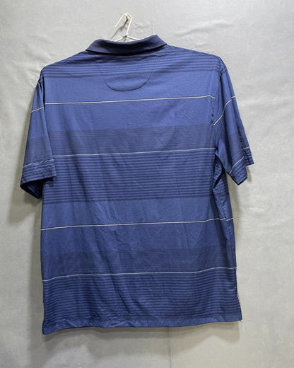 Ben Hogan Blue Polyester Jersey Sport Polo T Shirt For Men X Large - Preloved Labels