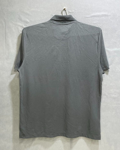 Ben Hogan Grey Polyester Sport Polo T Shirt For Men Large - Preloved Labels