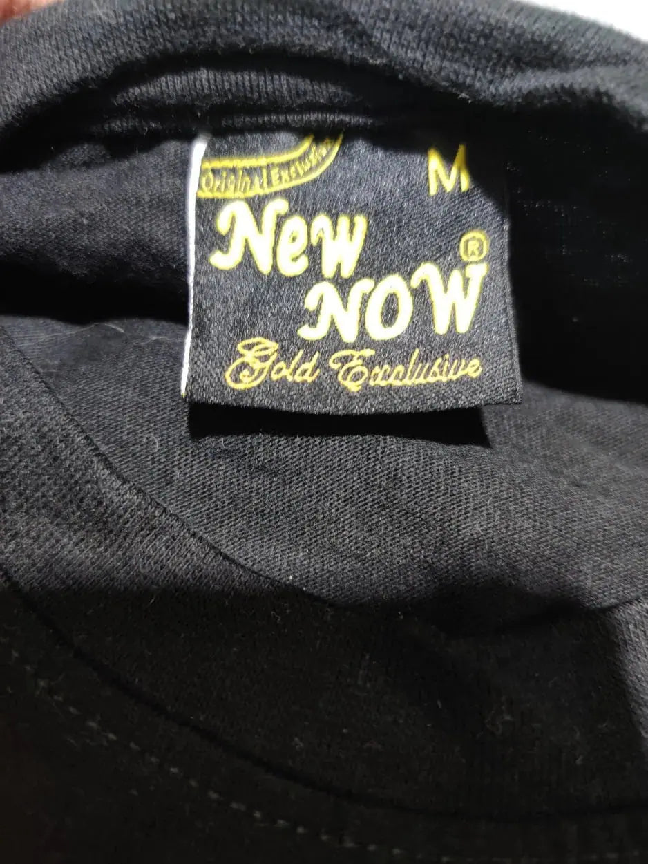 New Now Men Cotton Blue T Shirt M – Preloved Labels (view 3)