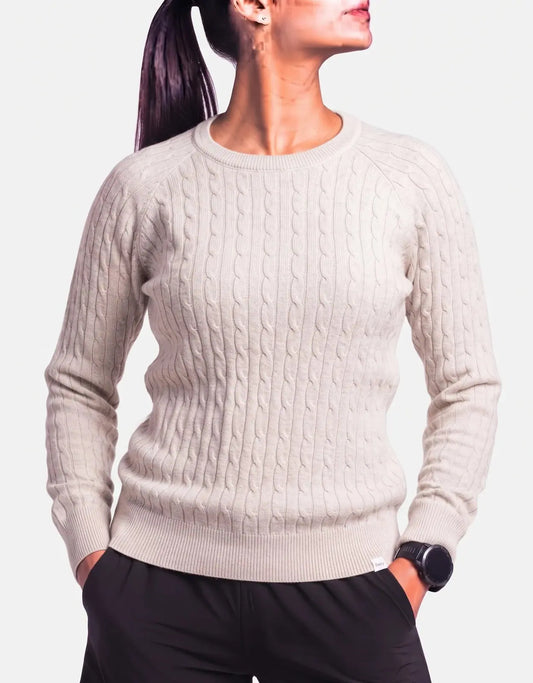 Daisy Women Viscose Cream Sweater M – Preloved Labels