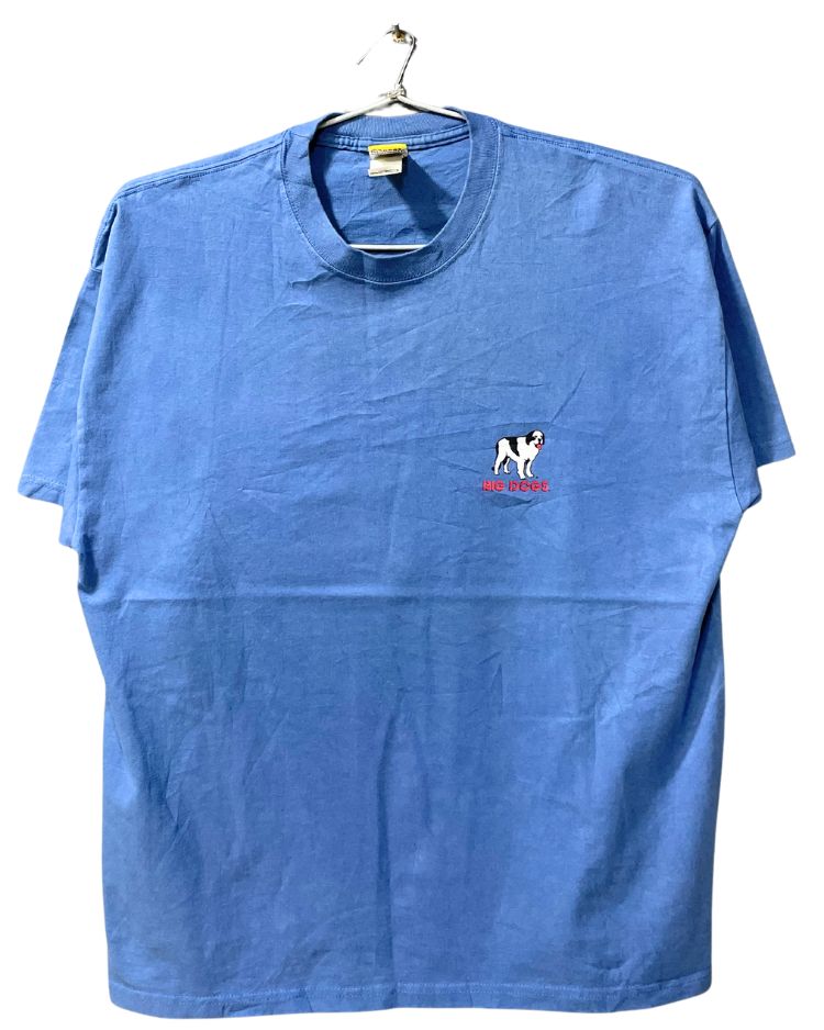 Big Dogs Blue Cotton T Shirt For Men XL - Preloved Labels