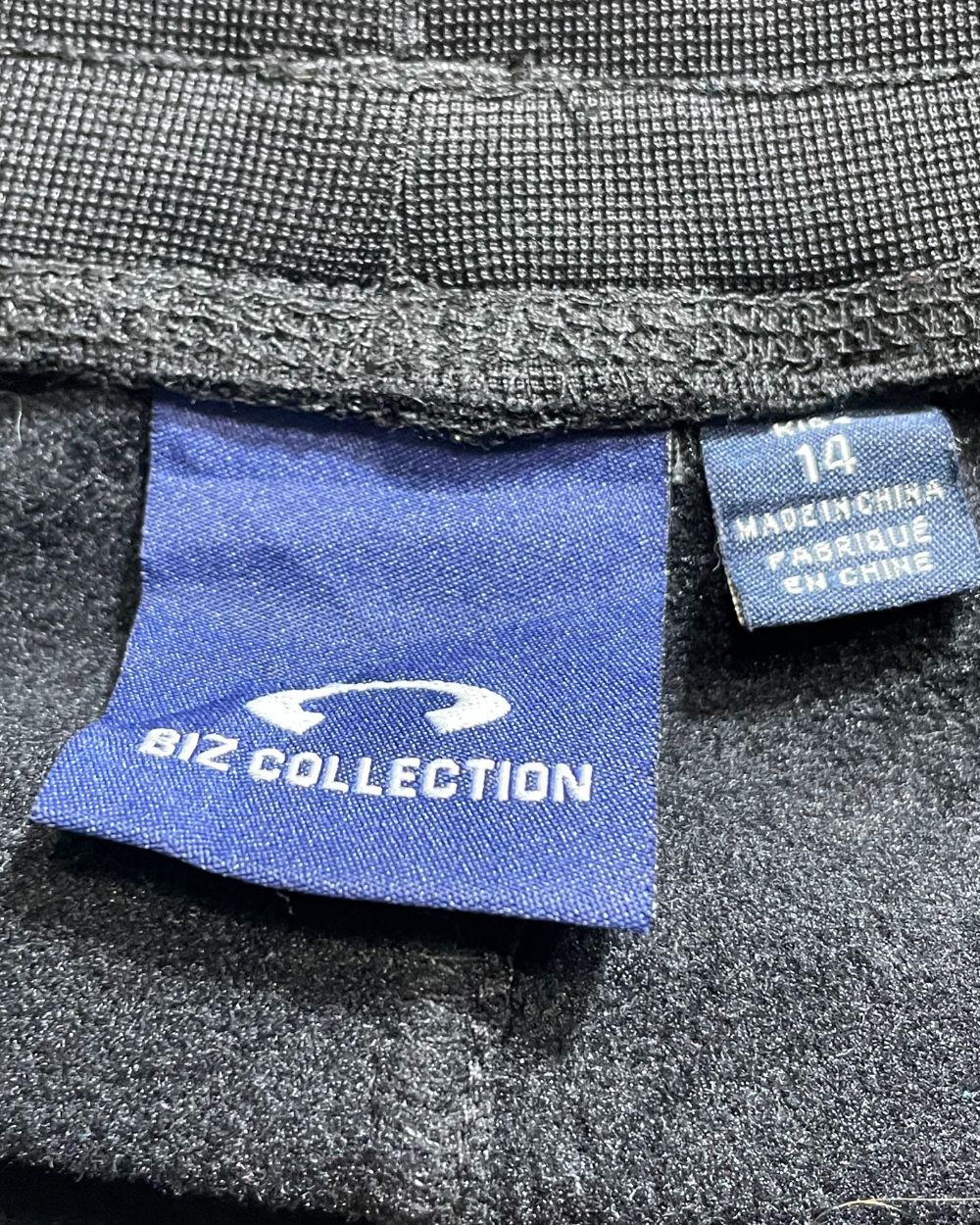 Biz Collection Black Polyester Jersey For Boy 16 Years - Preloved Labels