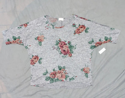 Bobbie Brooks Women Gray Floral Sweater 2XL – Preloved Labels (view 3)