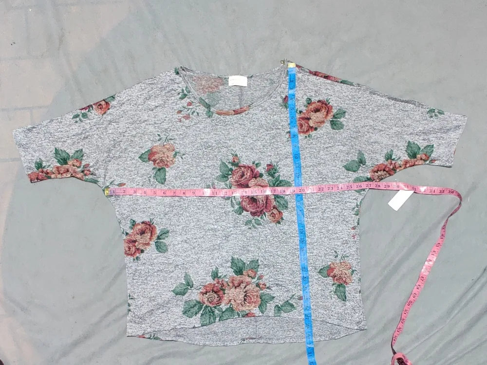 Bobbie Brooks Women Gray Floral Sweater 2XL – Preloved Labels (view 4)