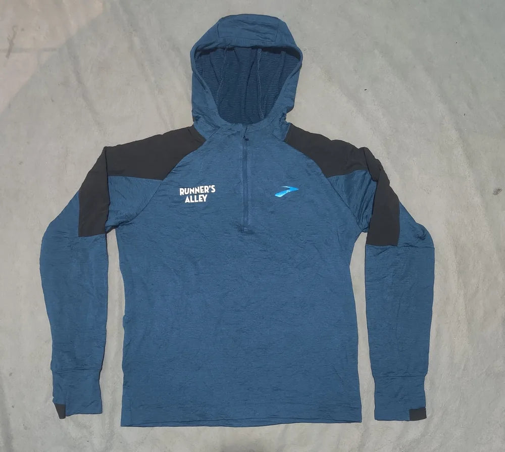 Brooks Women Polyester Teal Black Sweatshirt M – Preloved Labels (view 3)