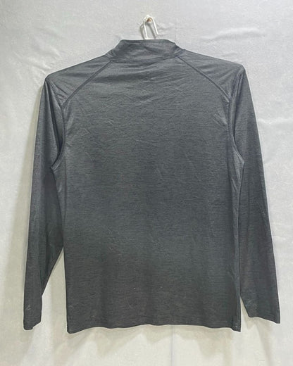 BSN Sports Black Polyester Sport Polo T Shirt For Men Medium - Preloved Labels