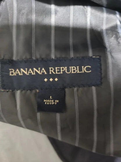 Banana Republic Men Cotton Blue Vest Coat L – Preloved Labels (view 3)