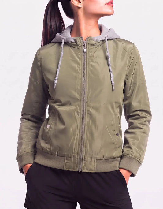 Ambiance Women Green Jacket S – Preloved Labels