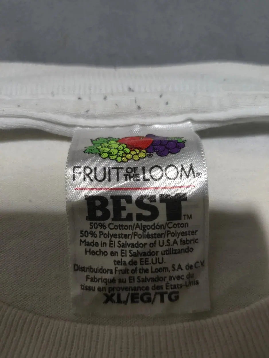 Fruit Of The Loom Men Cotton White T Shirt XL – Preloved Labels (view 3)