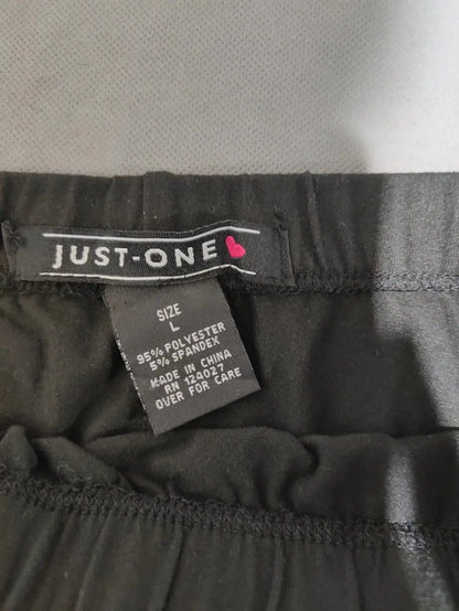 Just One Women Black Sport Tights – Preloved Labels (view 3)
