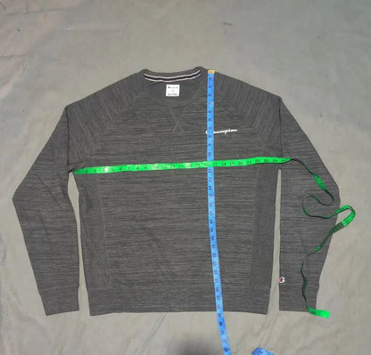 Champion Men Cotton Gray Sweatshirt L – Preloved Labels (view 4)