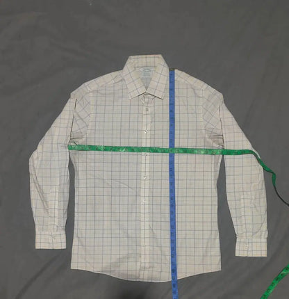 Aroors Brothers Men Cotton White Shirt L – Preloved Labels (view 4)