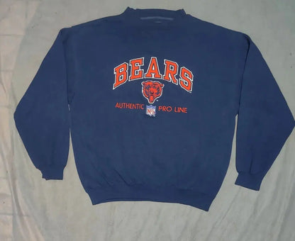 NFL Men Cotton Fleece Blue Sweatshirt 2XL – Preloved Labels (view 2)