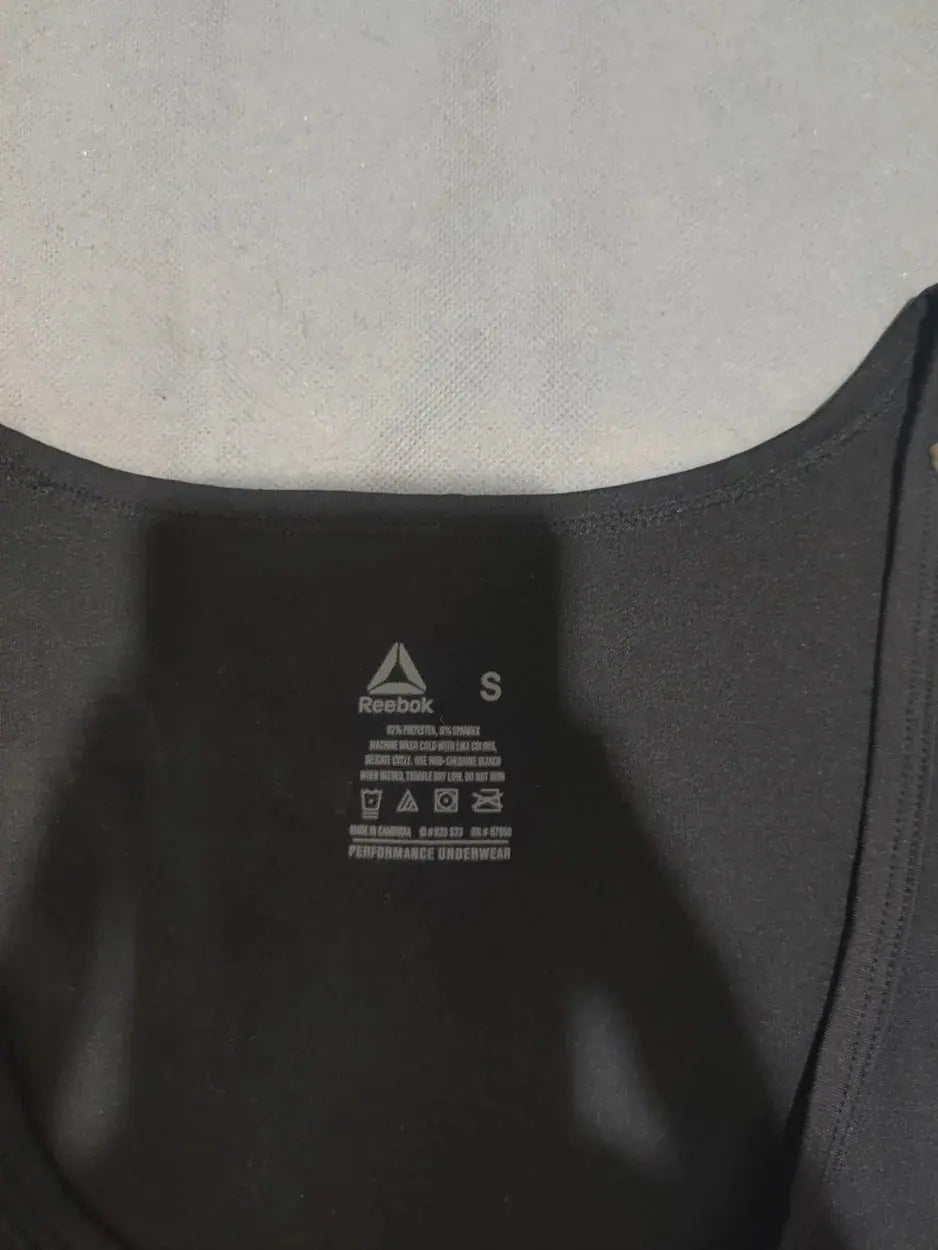 Reebok Women Sport Black Vest T Shirt – Preloved Labels (view 3)