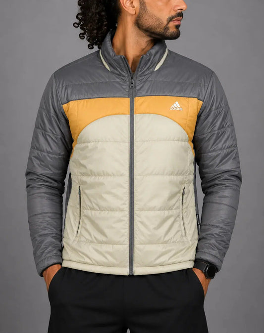 Adidas Men Puffer Cream Jacket – Preloved Labels