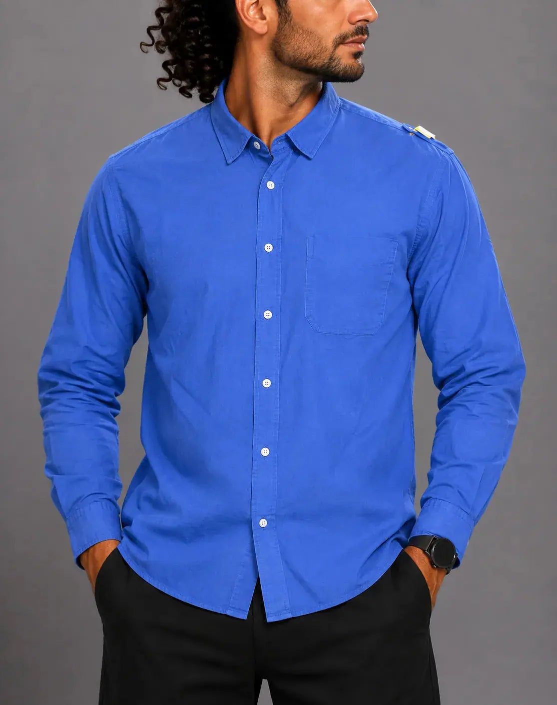 Chaps Men Cotton Blue Shirt 2XL – Preloved Labels