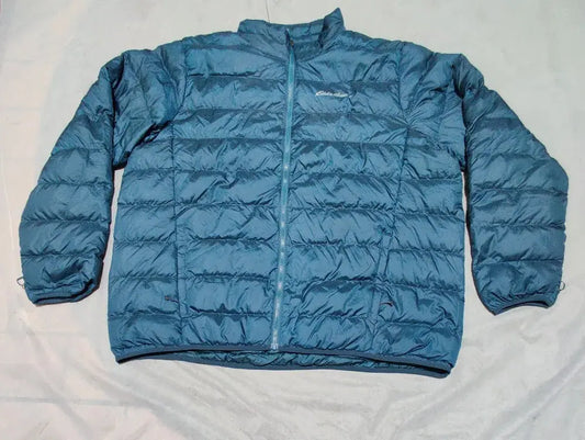 Eddie Bauer Men Puffer Blue Jacket – Preloved Labels (view 2)