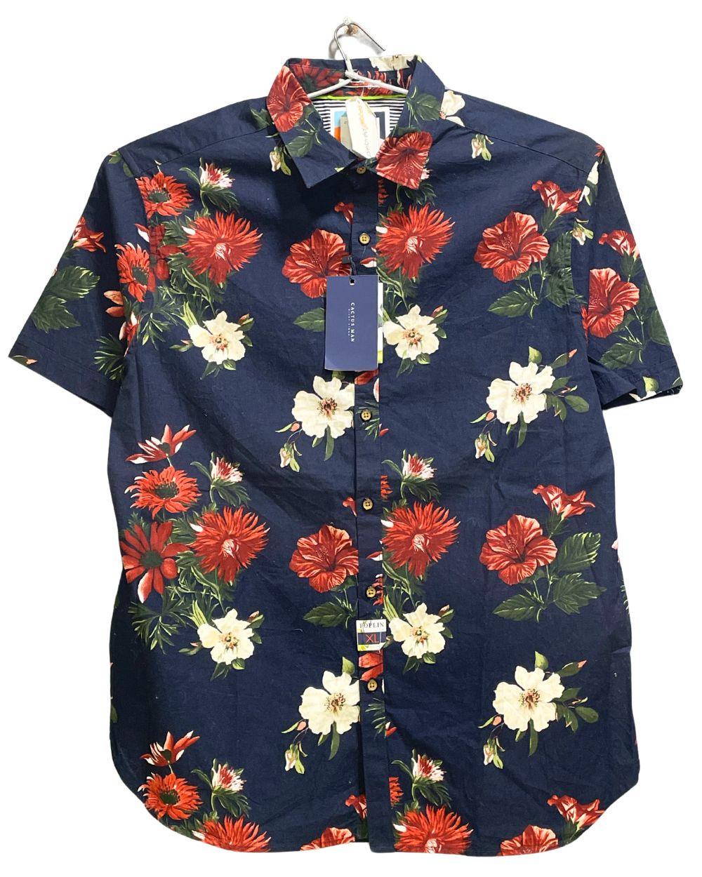 Cactus Man Blue Shirt For Men XL - Preloved Labels