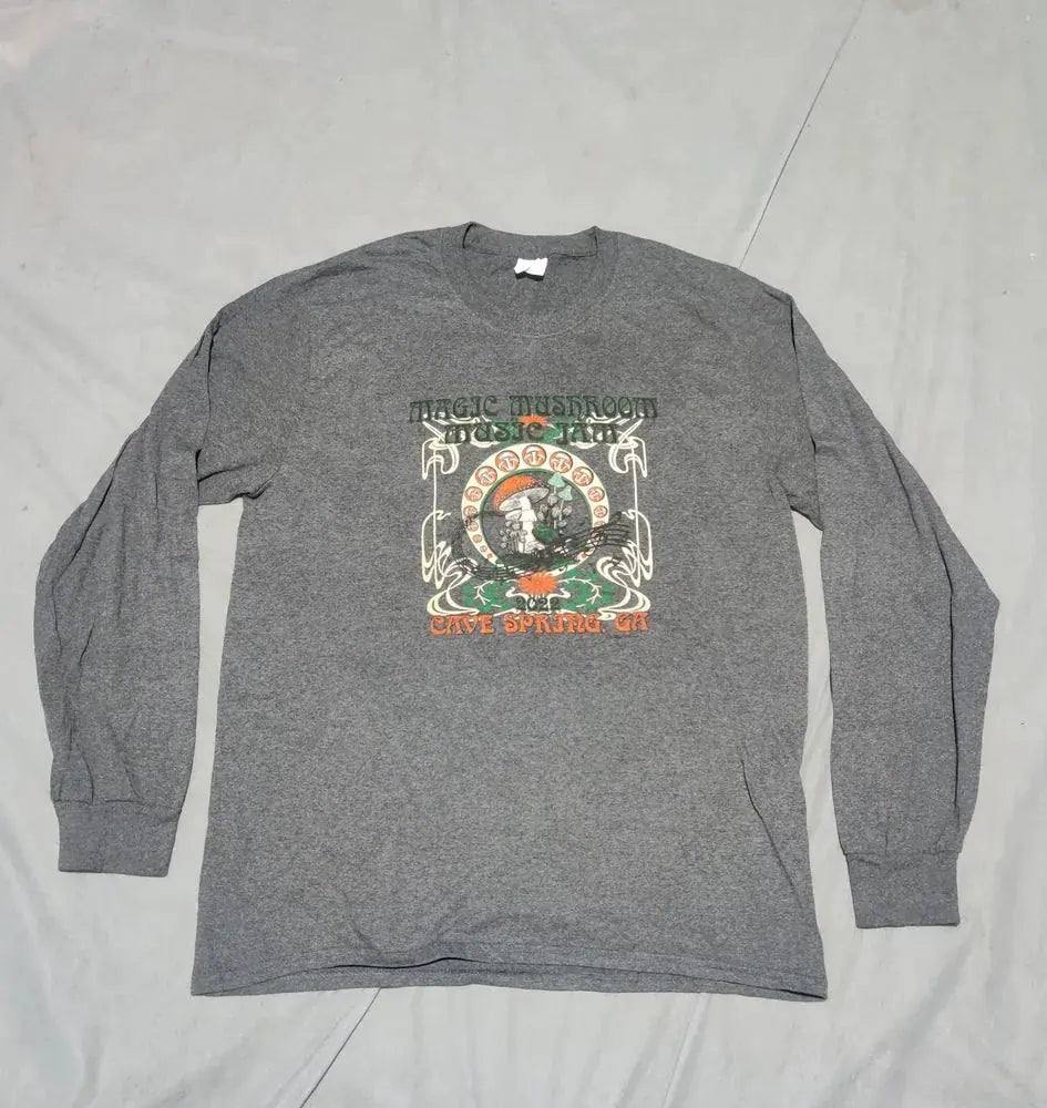 Port & Company Men Cotton Gray T Shirt L – Preloved Labels (view 2)