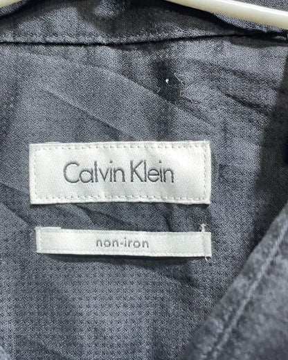 Calvin Klein Black Cotton Shirt For Men XXL - Preloved Labels
