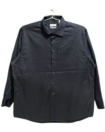 Calvin Klein Black Cotton Shirt For Men XXL - Preloved Labels