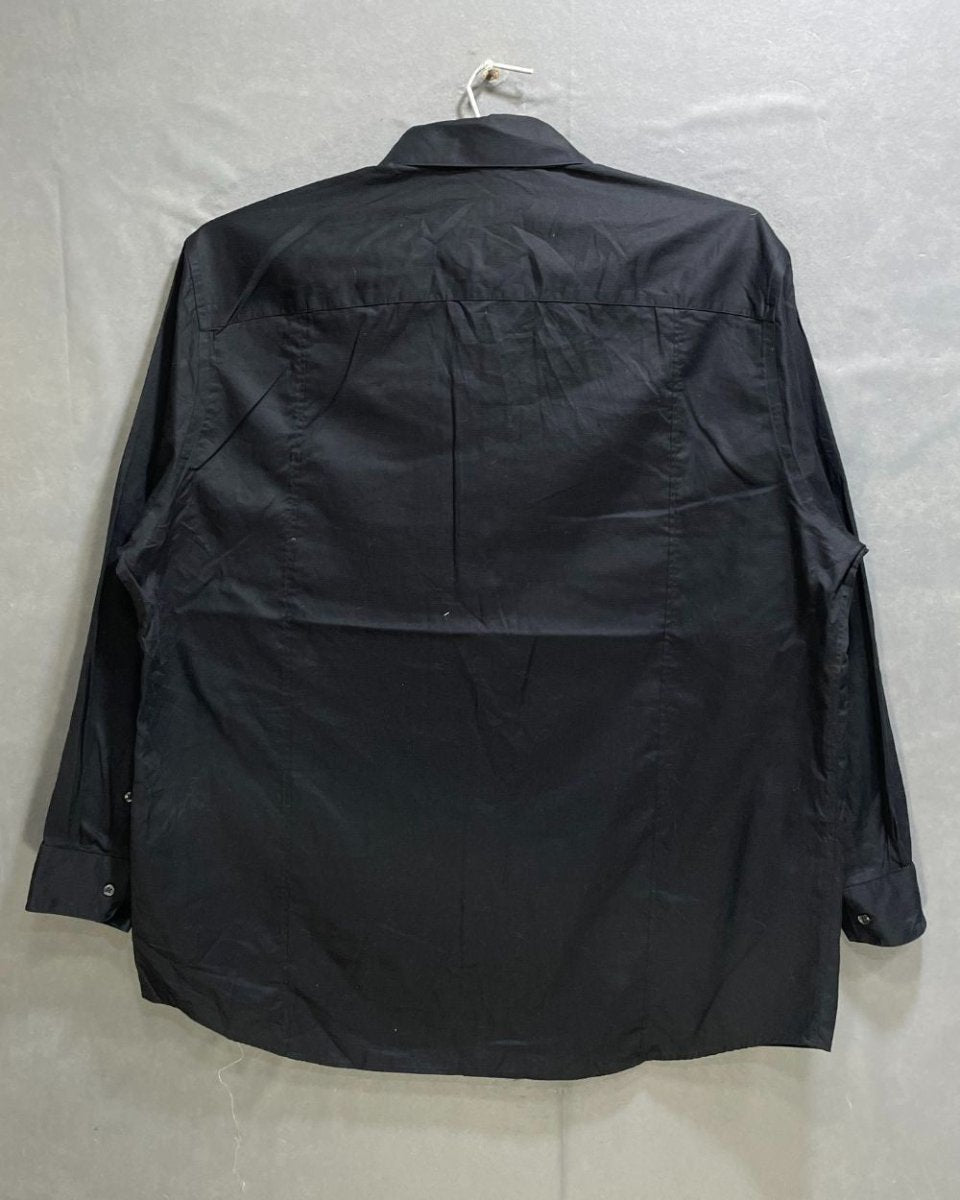 Calvin Klein Black Cotton Shirt For Men XXL - Preloved Labels