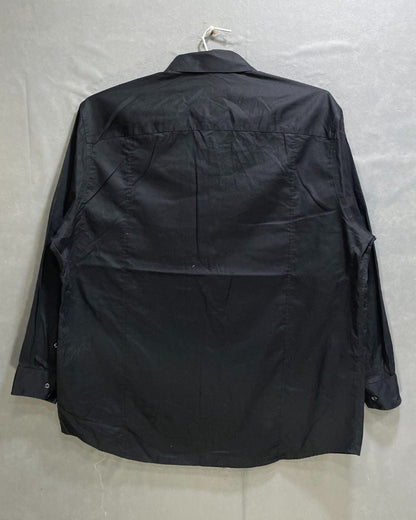 Calvin Klein Black Cotton Shirt For Men XXL - Preloved Labels