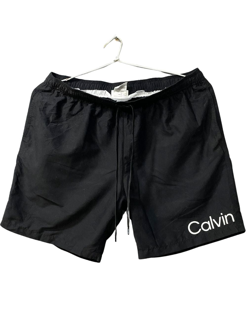 Calvin Klein Black Cotton Short For Men XL - Preloved Labels