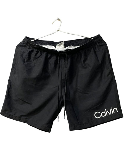 Calvin Klein Black Cotton Short For Men XL - Preloved Labels