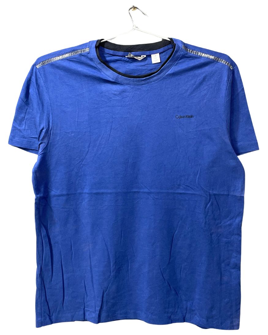 Calvin Klein Black Cotton T Shirt For Men L - Preloved Labels