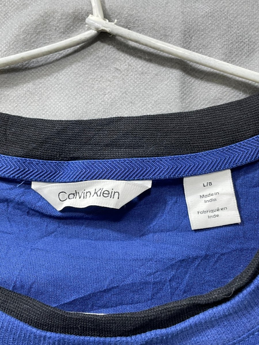 Calvin Klein Black Cotton T Shirt For Men L - Preloved Labels