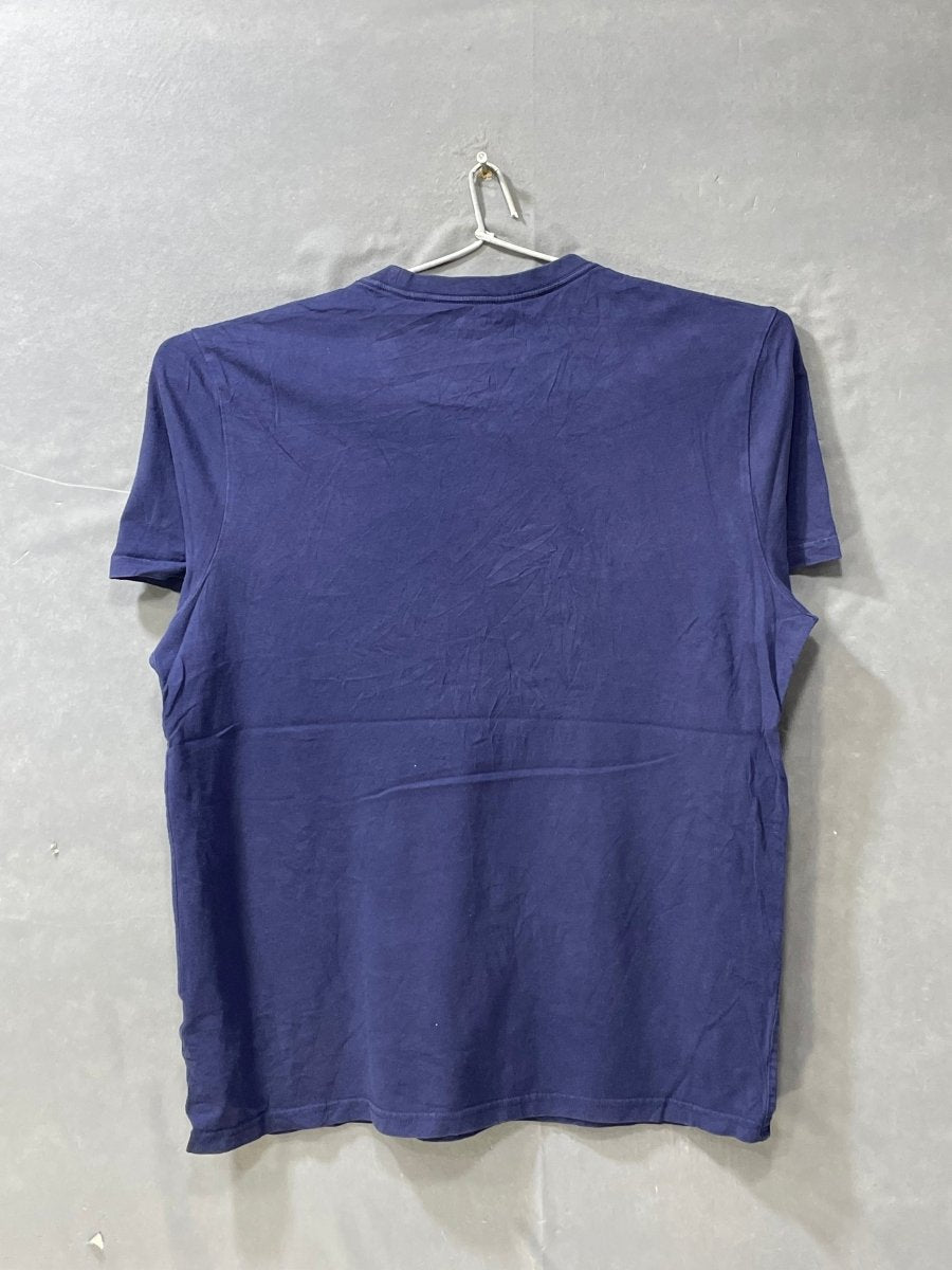 Calvin Klein Blue Cotton T Shirt For Men M - Preloved Labels