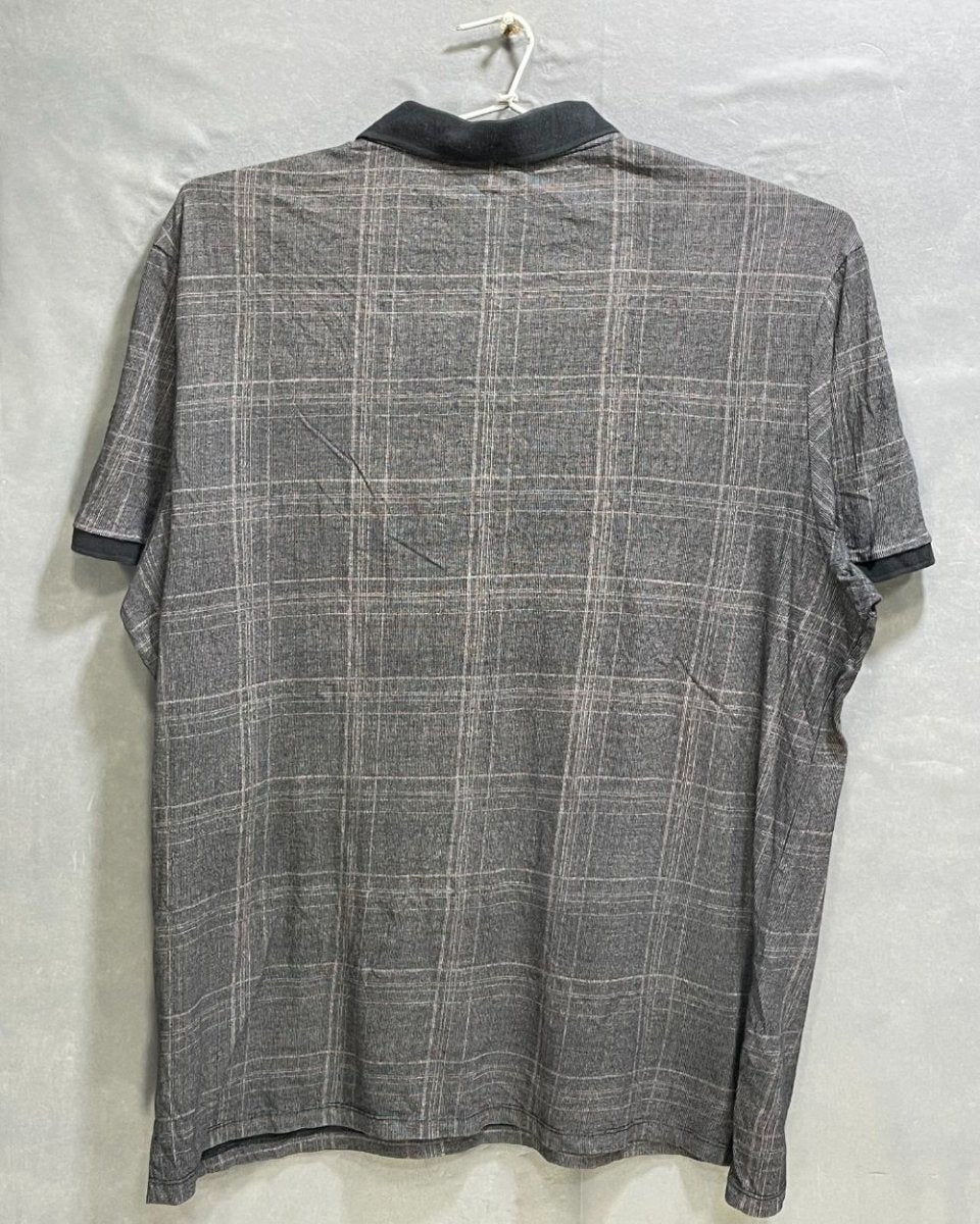Calvin Klein Gray Cotton Polo T Shirt For Men X Large - Preloved Labels