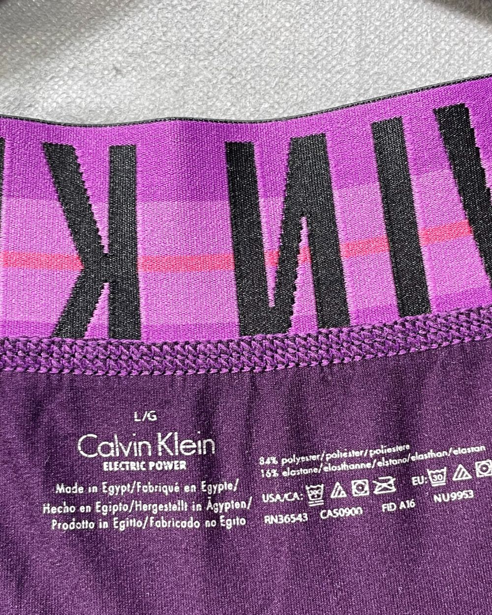 Calvin Klein Purple Underwear For Men L - Preloved Labels