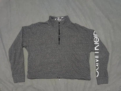 Calvin Klein Women Cotton Gray Sweatshirt M – Preloved Labels (view 3)