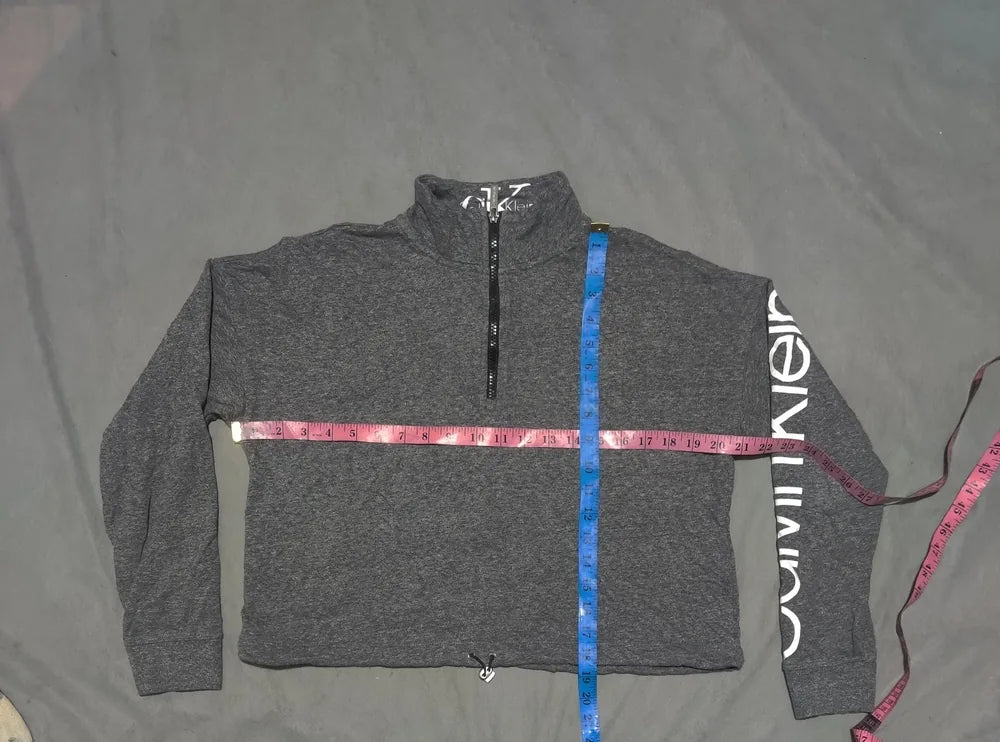Calvin Klein Women Cotton Gray Sweatshirt M – Preloved Labels (view 4)