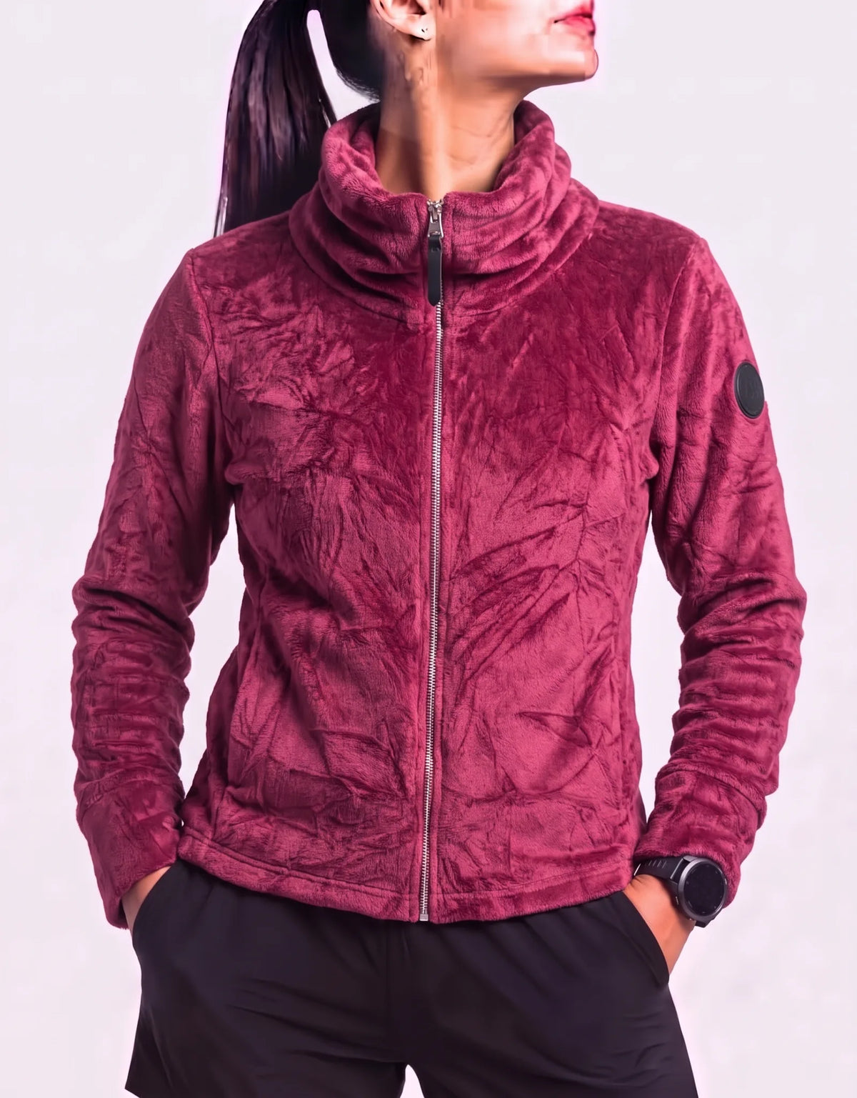 Calvin Klein Women Wool Maroon Zipper M – Preloved Labels