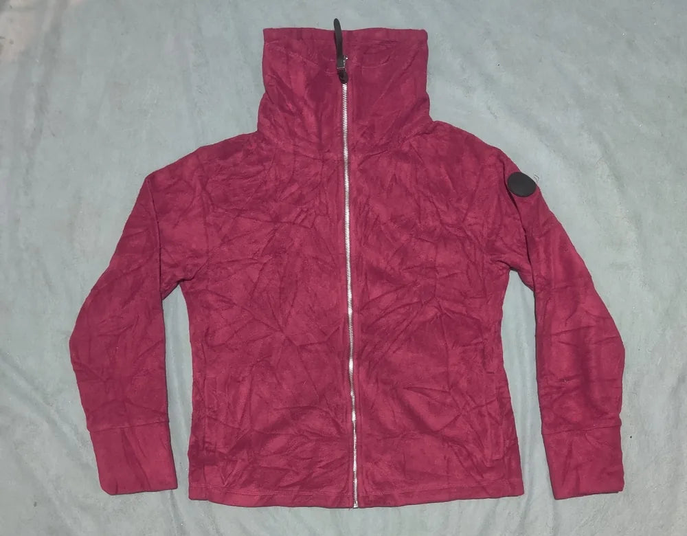Calvin Klein Women Wool Maroon Zipper M – Preloved Labels (view 3)