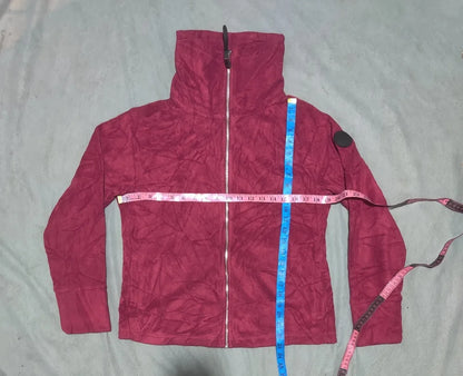 Calvin Klein Women Wool Maroon Zipper M – Preloved Labels (view 4)