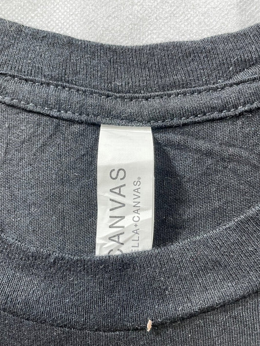 Canvas Black Cotton T Shirt For Men M - Preloved Labels