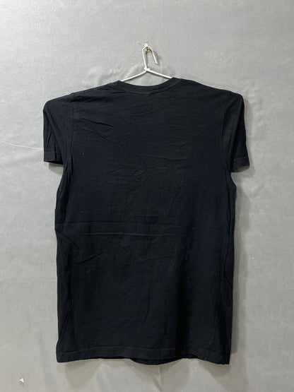 Canvas Black Cotton T Shirt For Men M - Preloved Labels